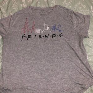 Gray Friends Tee